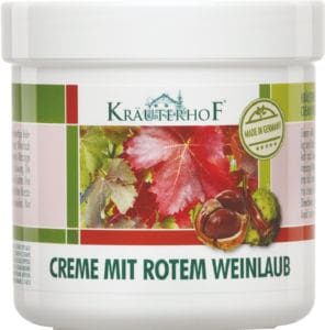 Krauterhof krema z izvlečki rdečega listja trta in kostanja 250 ml